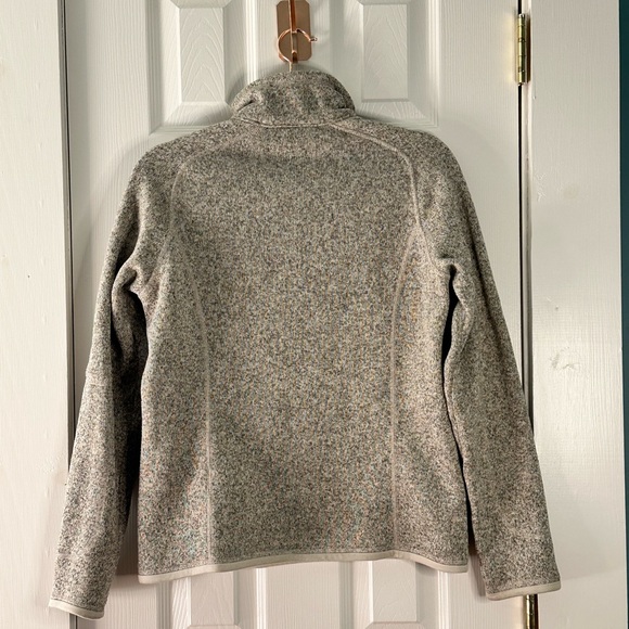 Patagonia Better Sweater 1/4 Zip Fleece Pullover Gray Cozy Outdoor Size Small - Picture 3 of 7